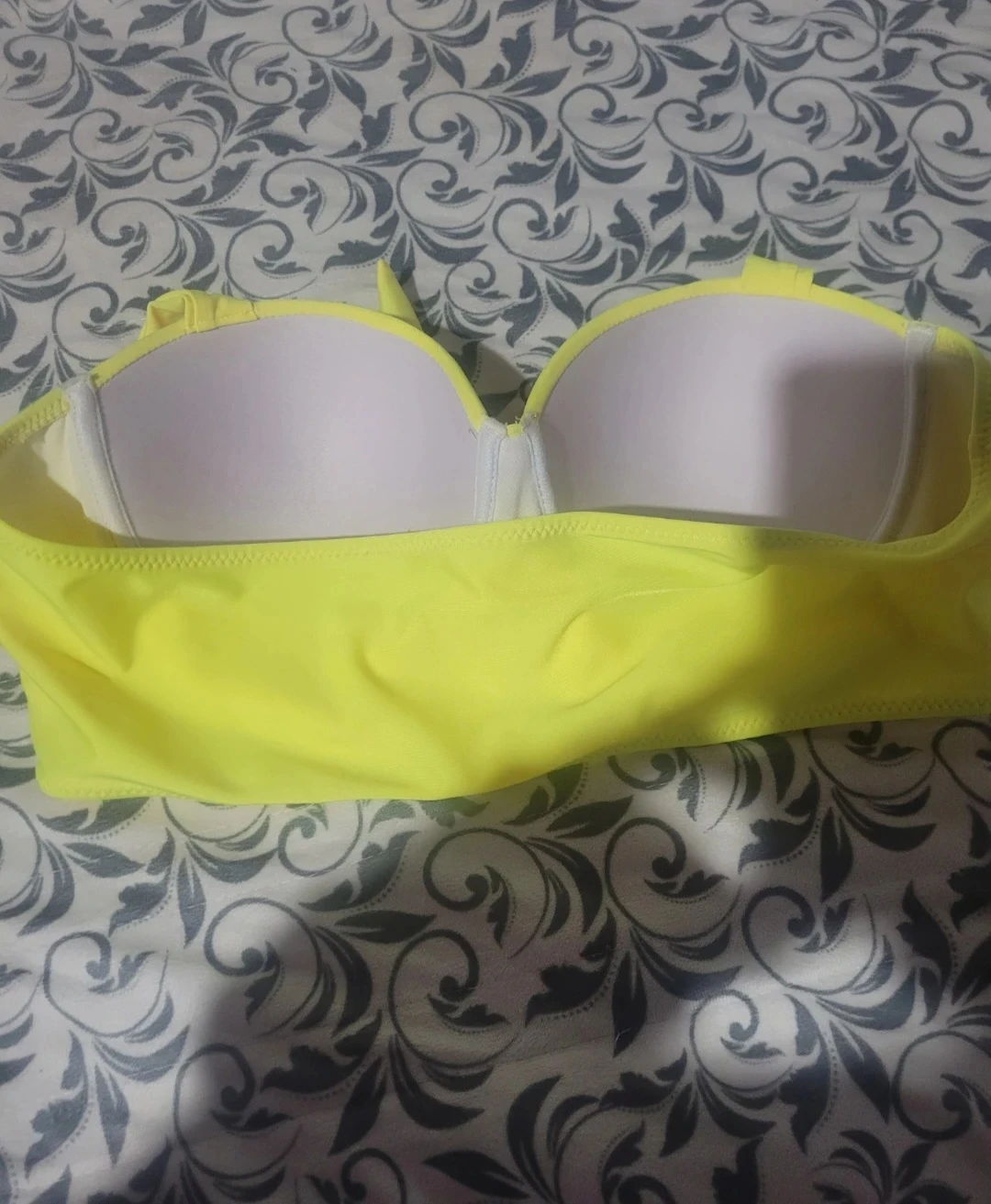Yellow Halter Bikini Top - photo 2