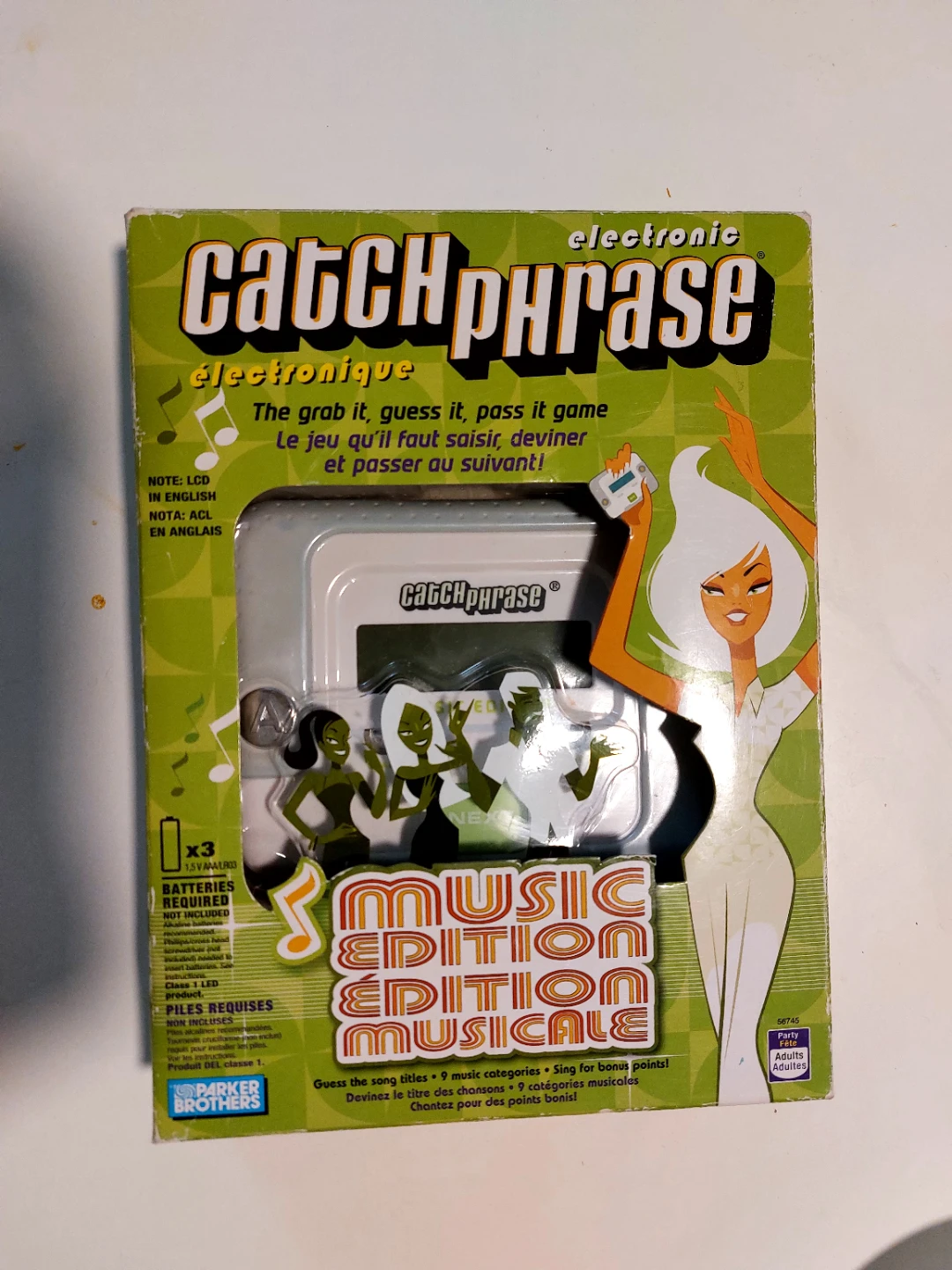Electronic Catch Phrase Music Edition Game