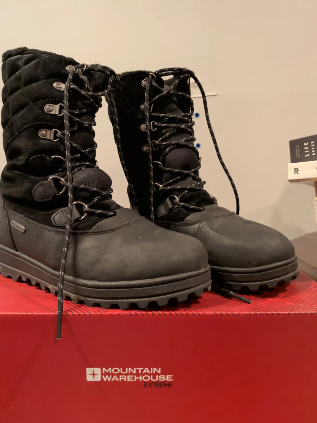 Mountain Warehouse Vostock Womens Snowboots - Black