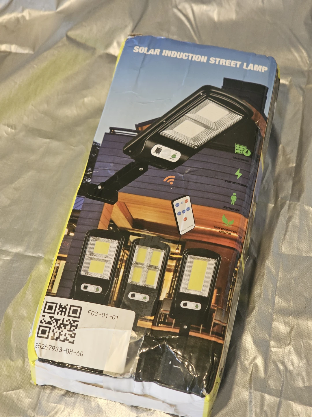 Solar Induction Street Lamp with Remote