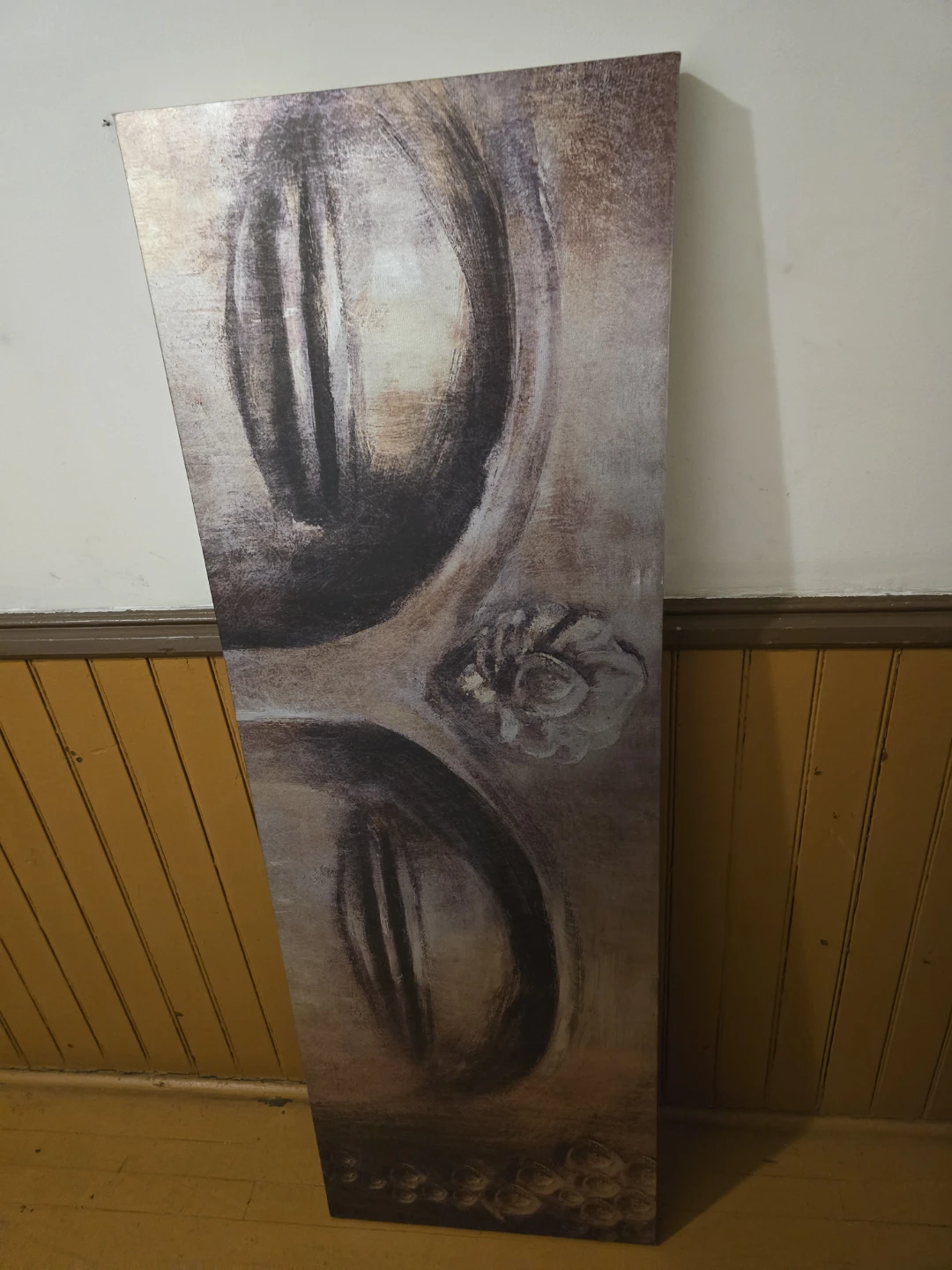Large Buddha Face/Eyes Wall Art Canvas - photo 2