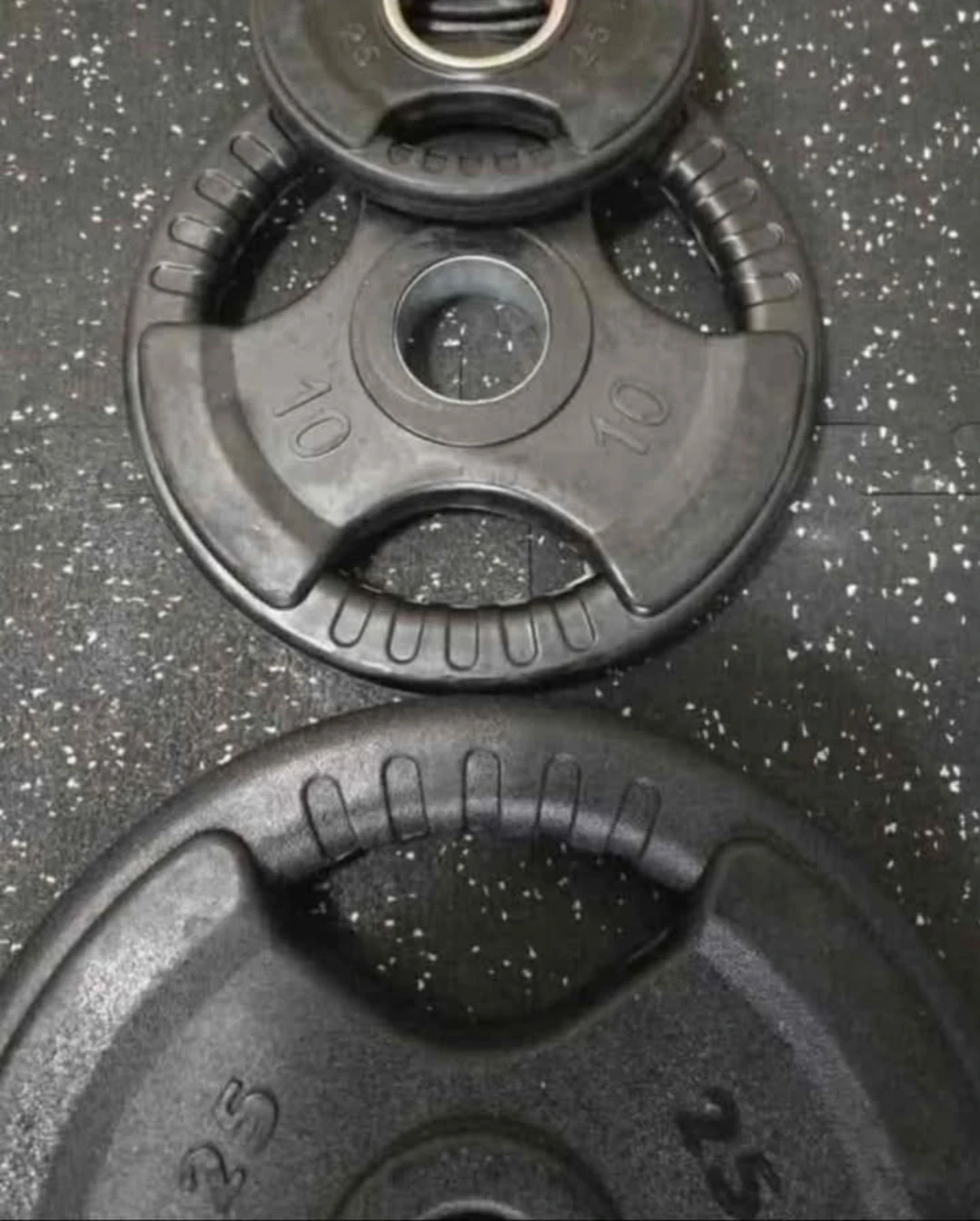 10lb Olympic Rubber Coated Weight Plate - New!, Sold Separately - photo 2