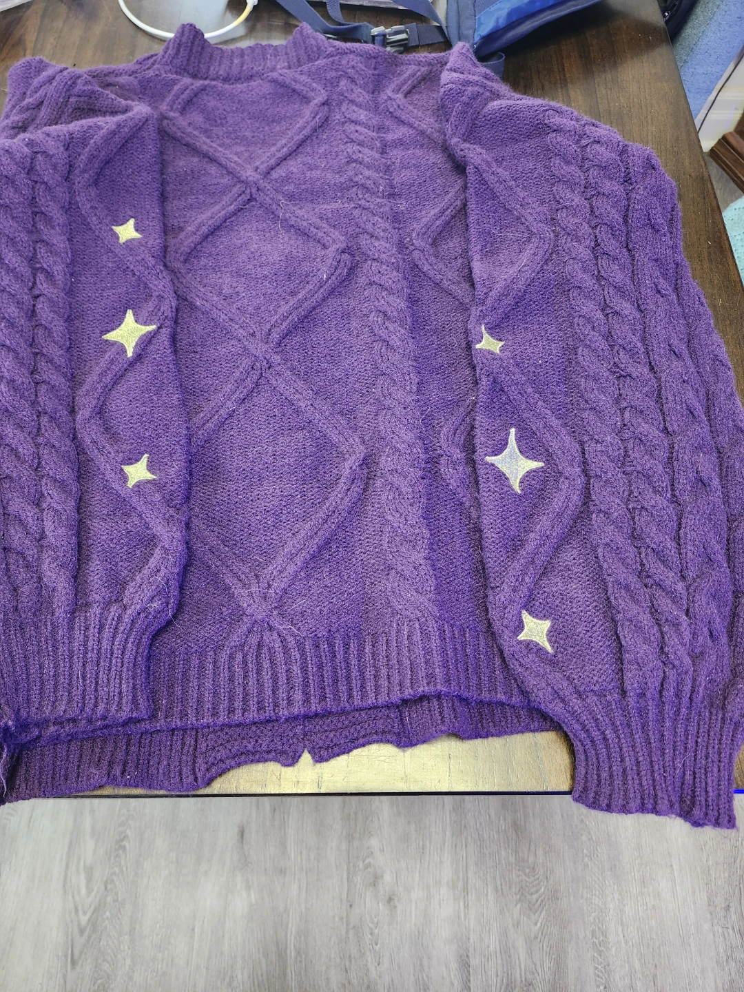 Taylor Swift "Taylor's Version" Purple Star Cardigan - photo 2