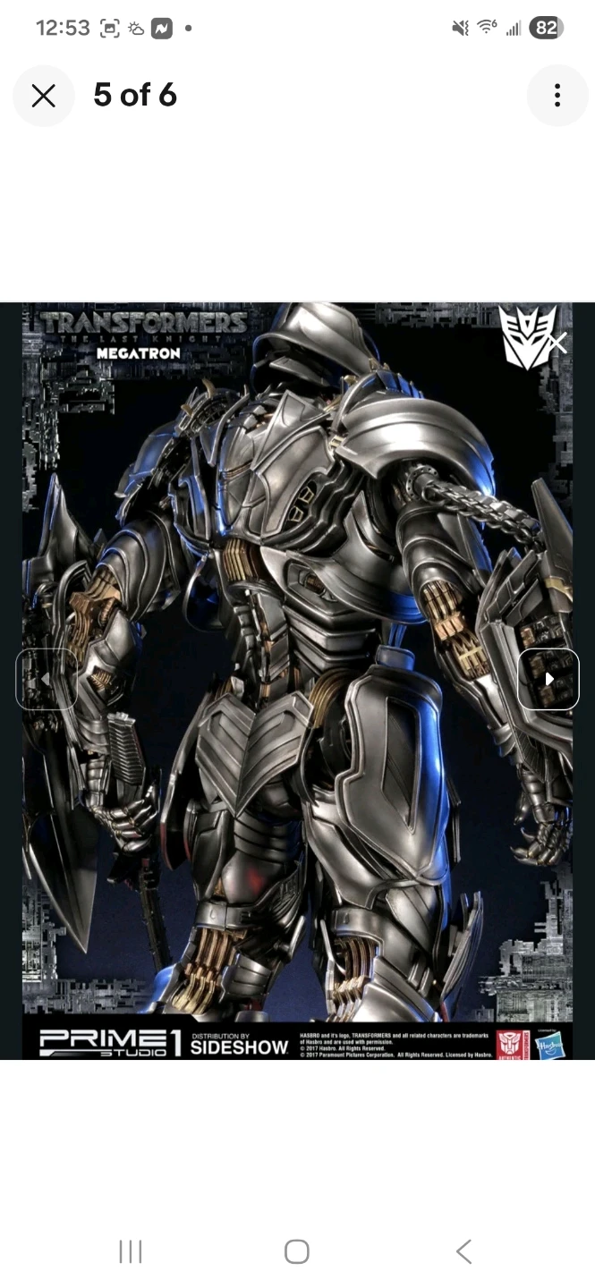 Prime 1 Studio Sideshow Transformers Megatron Statue - photo 2