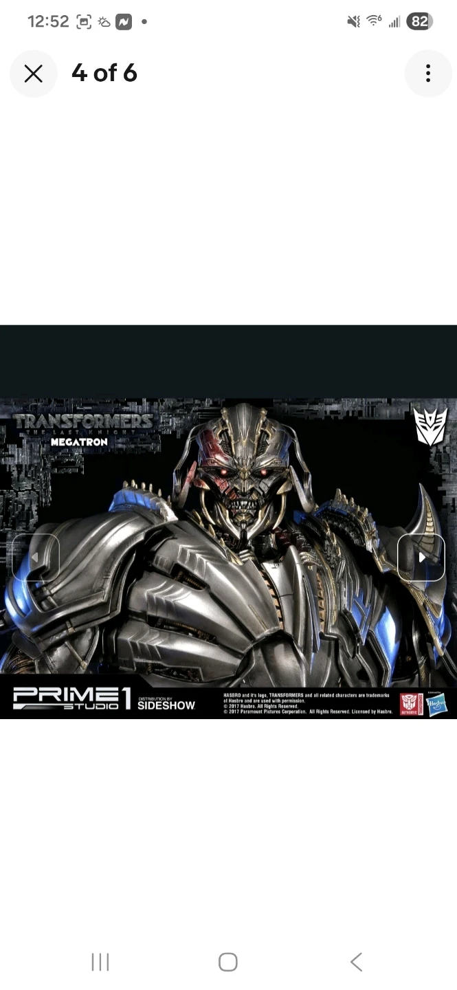 Prime 1 Studio Sideshow Transformers Megatron Statue - photo 5