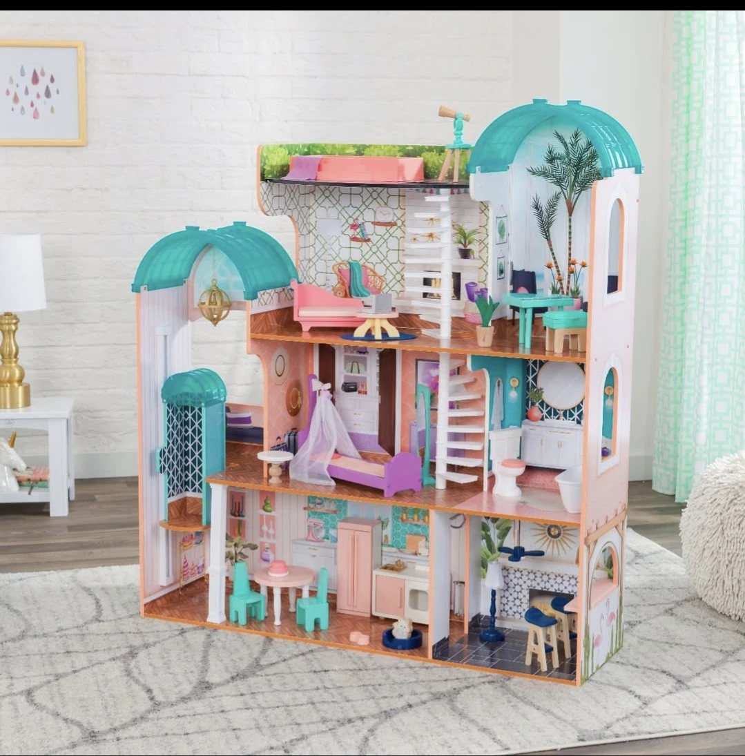 KidKraft Wooden Dollhouse with Furniture - photo 2