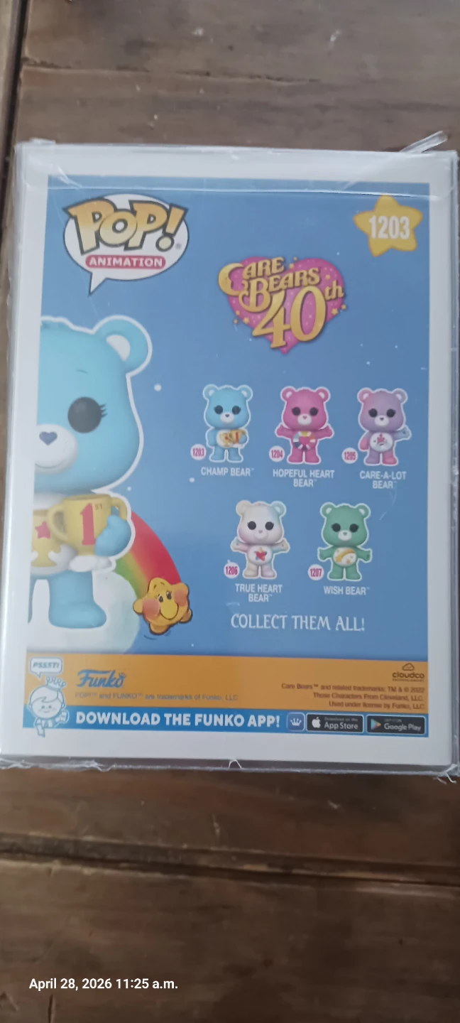 Funko Pop! Animation Care Bears Champ Bear #1203 - photo 3