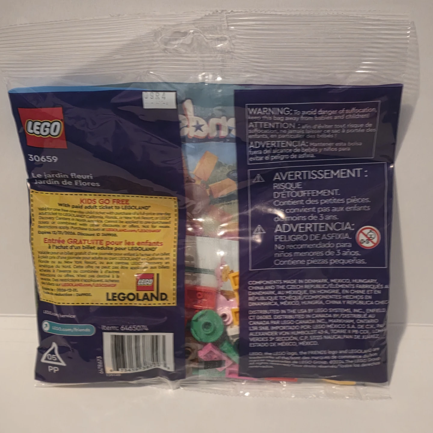 LEGO Friends 30659 Flower Garden Building Toy - photo 2