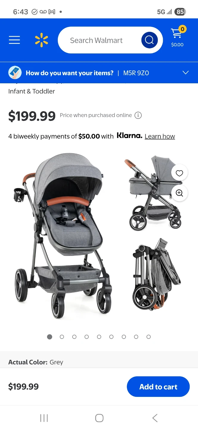 Grey Infant & Toddler Stroller - photo 5