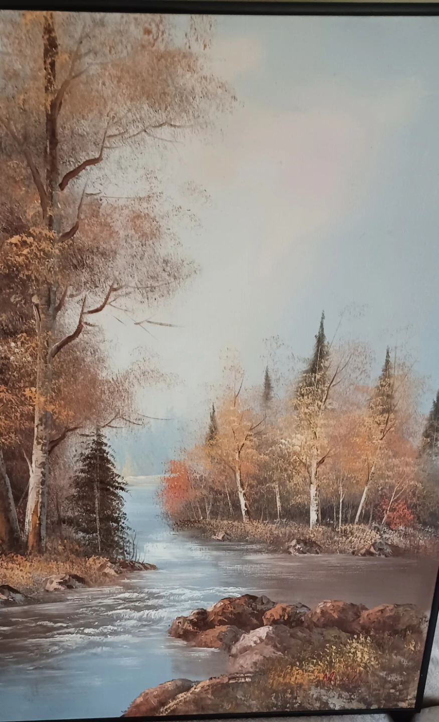 Framed Landscape Painting - photo 3