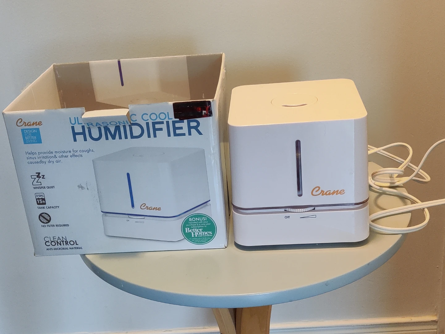 Ultrasonic Cool Mist Humidifier
