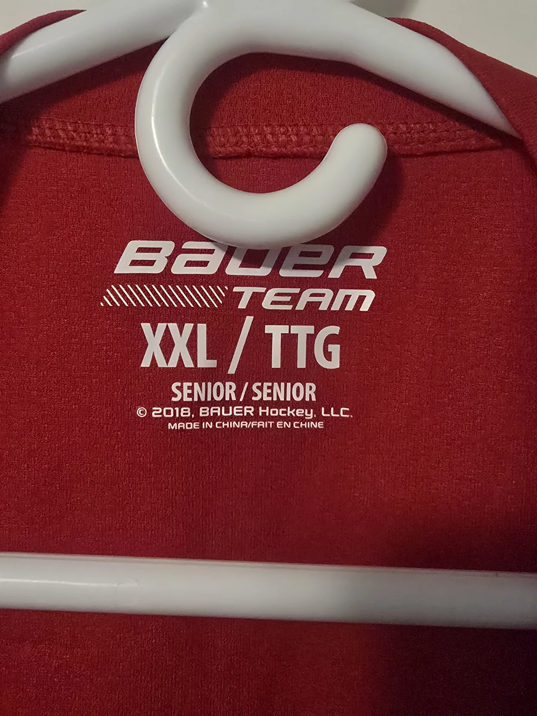 Bauer Team Senior Long Sleeve Shirt XXL - photo 2
