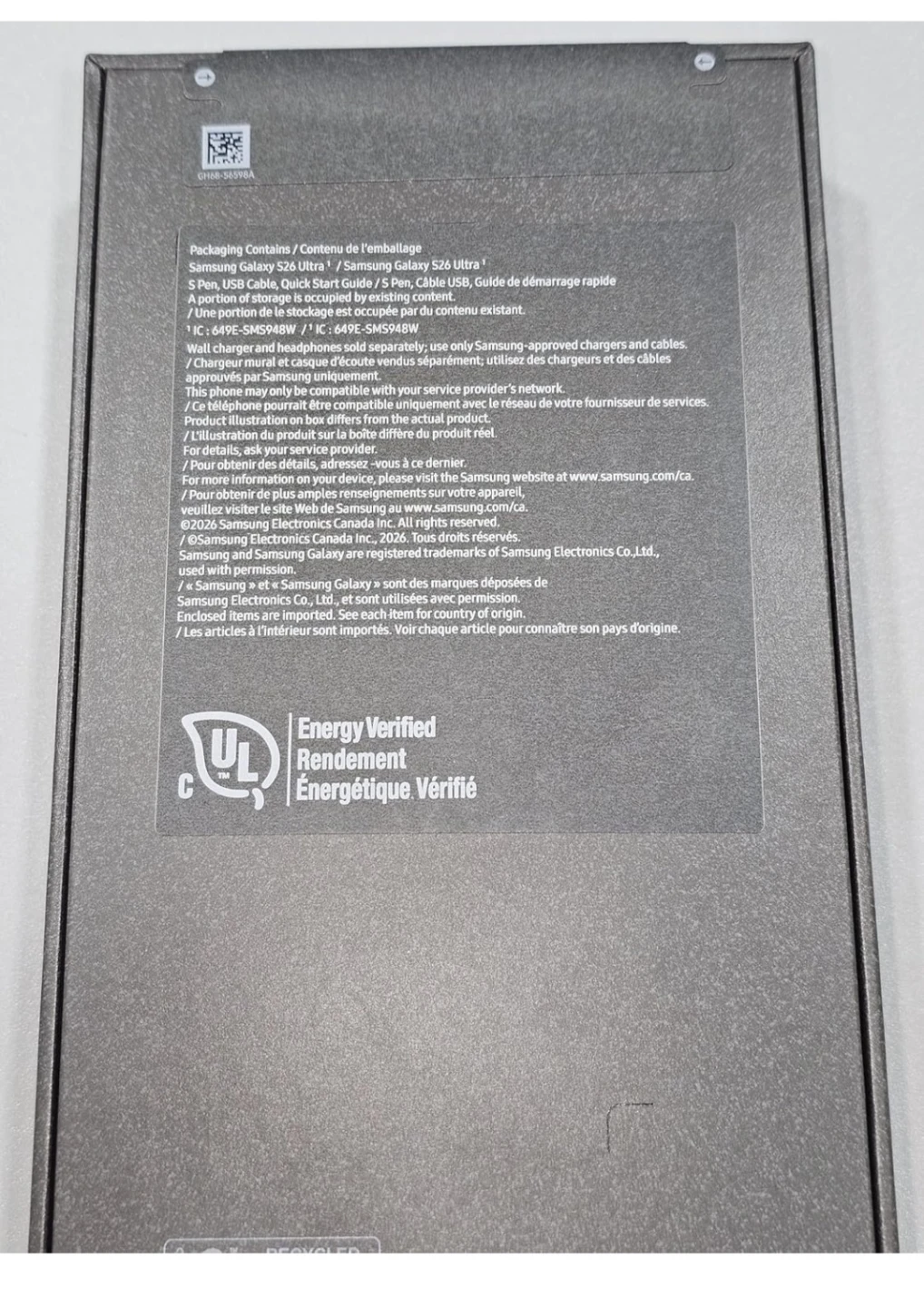 Samsung Galaxy S26 Ultra 5G 512GB Black - photo 4