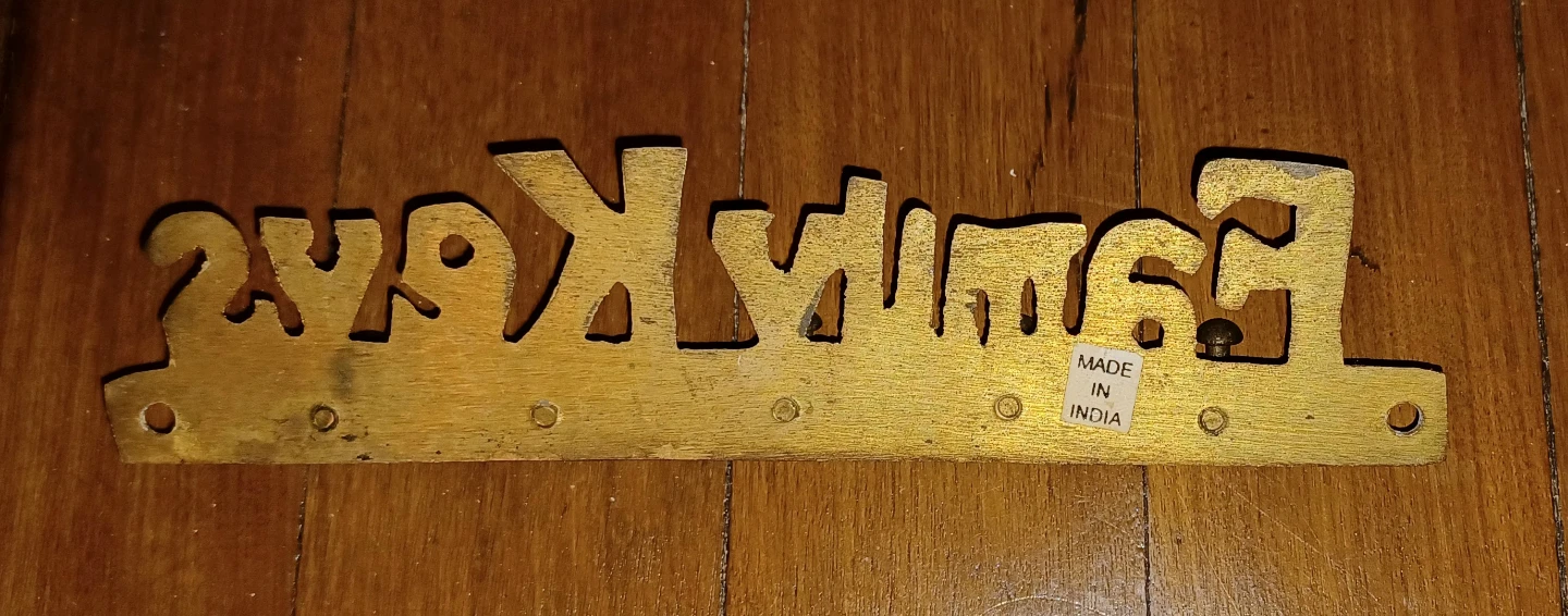 Family Keys Wall Mounted Key Holder - vintage item - photo 3