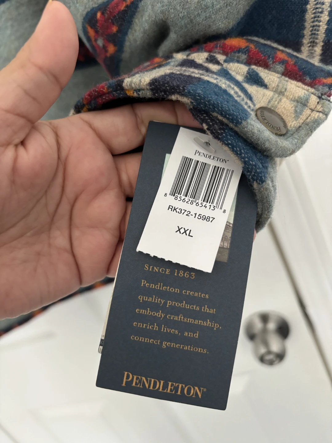 Pendleton Horizon Cross Shirt Jacket XXL - photo 2