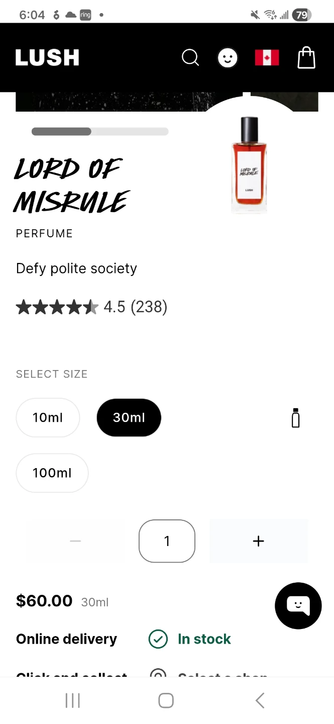 Lush Lord of Misrule Perfume 30 ml - photo 4