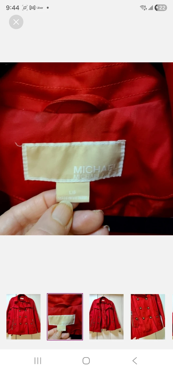 Michael Kors  spring Coat Jacket L - photo 2