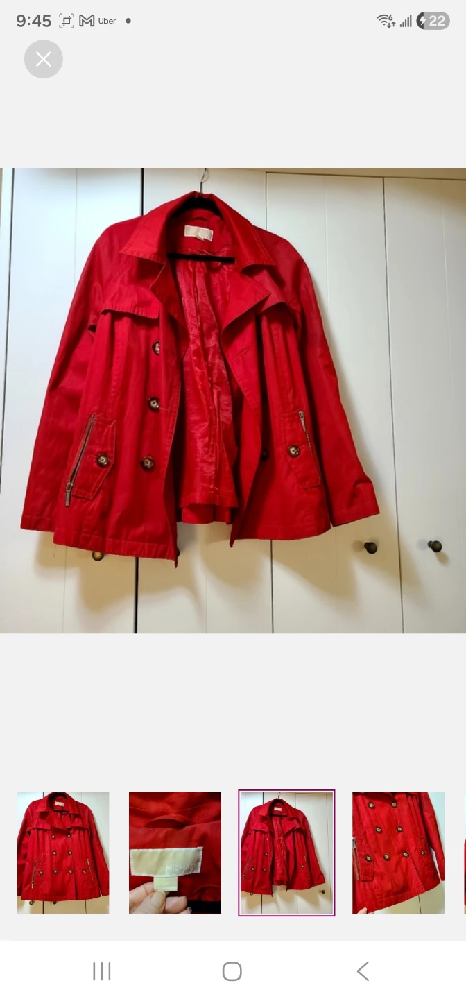Michael Kors  spring Coat Jacket L - photo 3