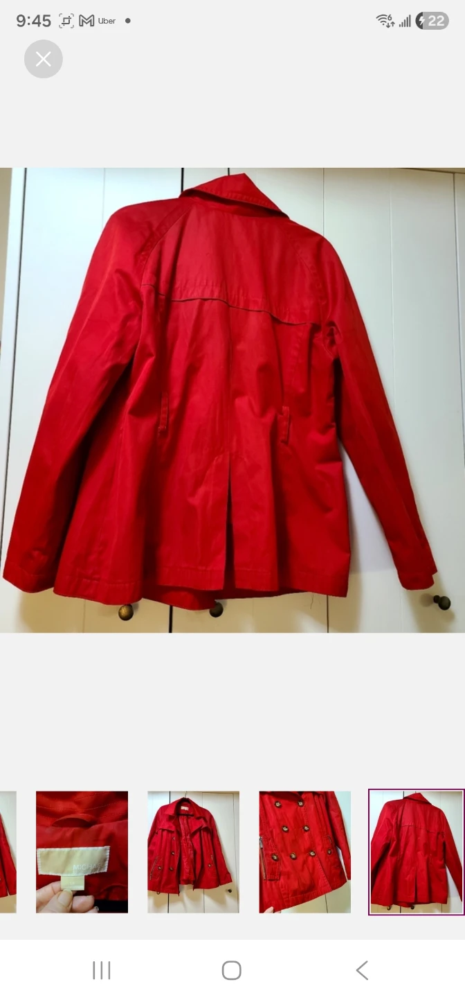 Michael Kors  spring Coat Jacket L - photo 5