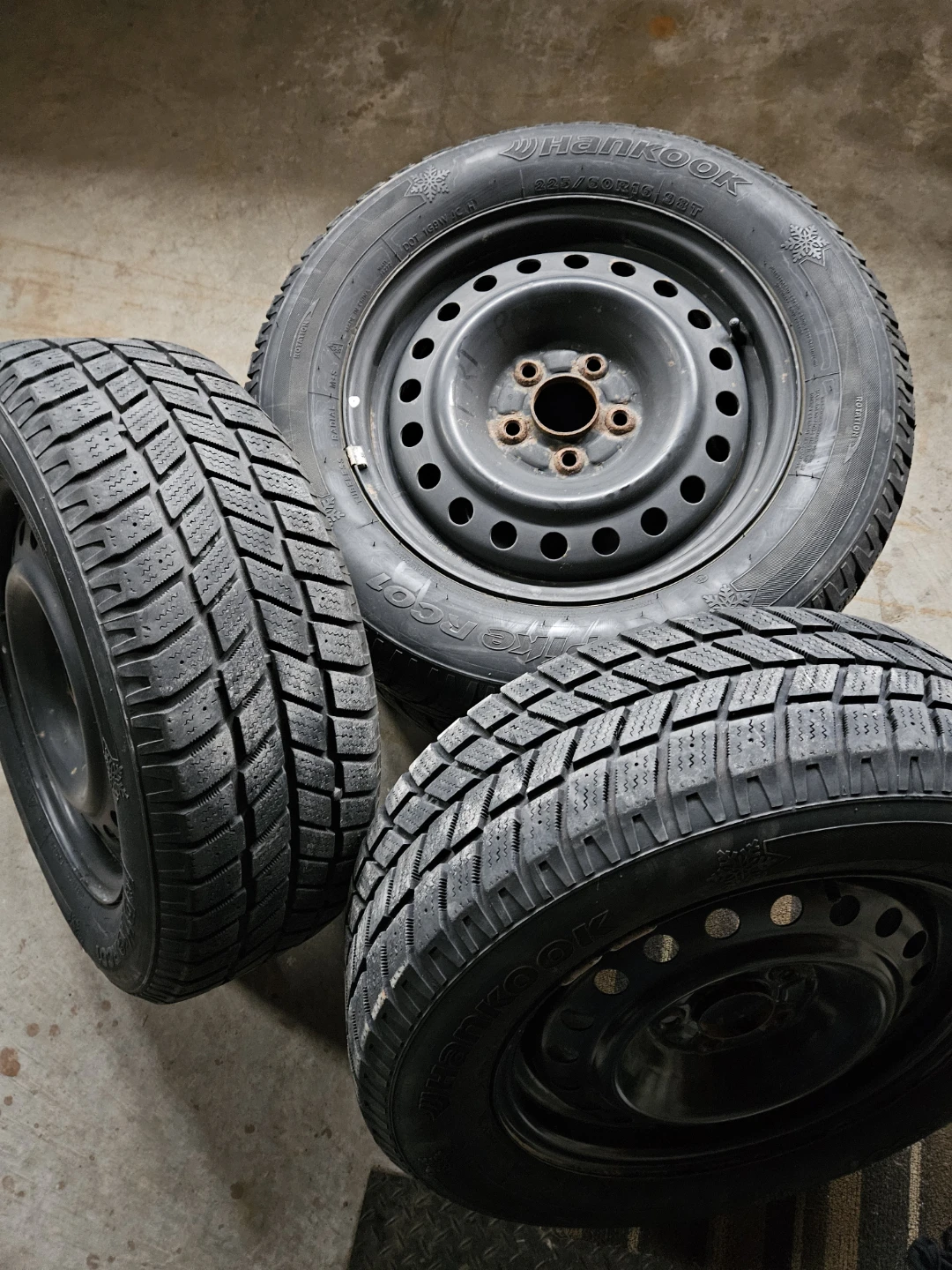 Hankook Winter Tires on Steel Rims - photo 4