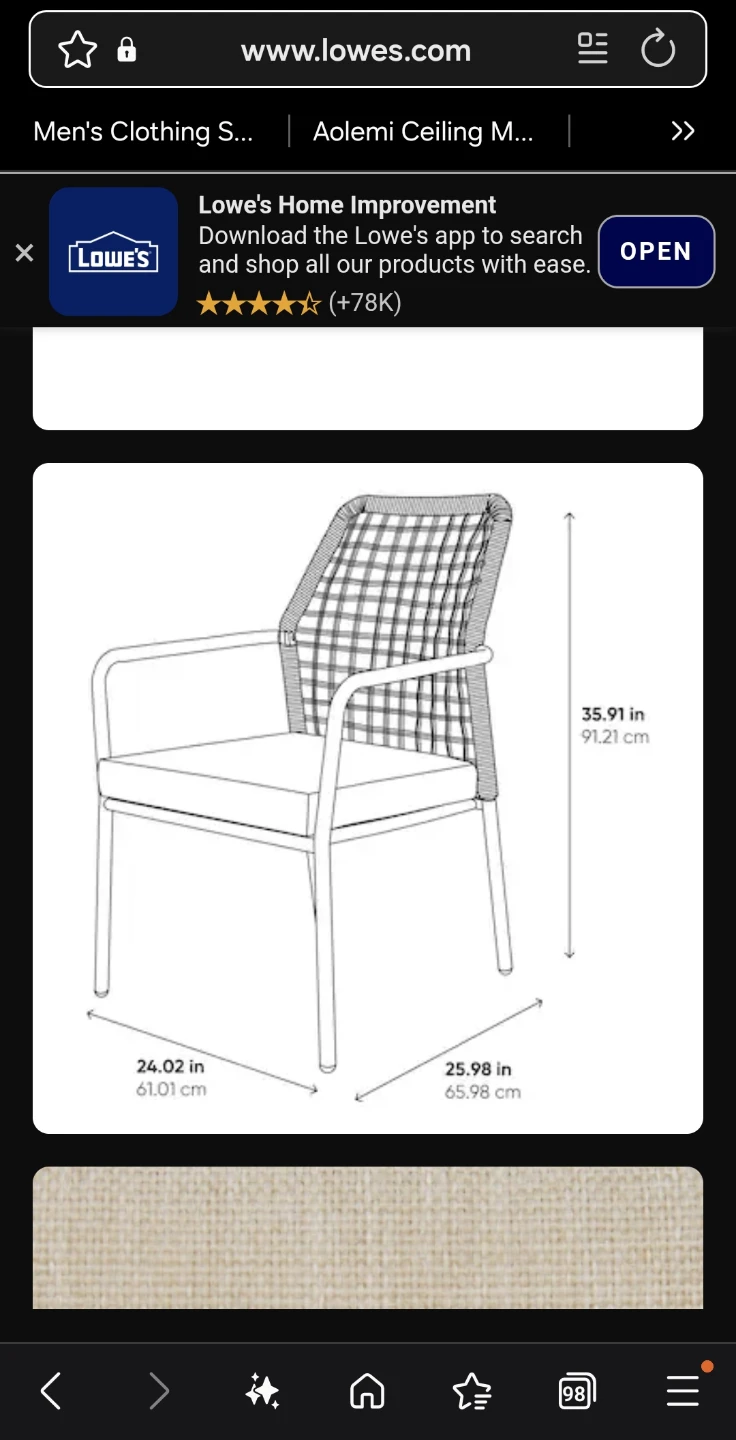 Origin 21 Clairmont Set of 4 Wicker Dining Chairs - photo 3
