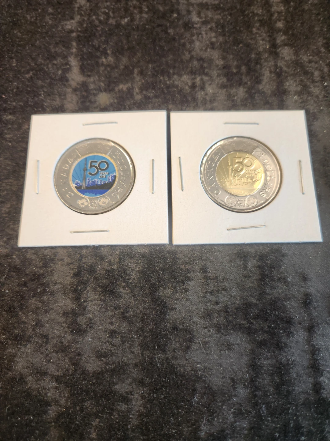 2 x Canadian 2 Dollar Coins (Toonies)