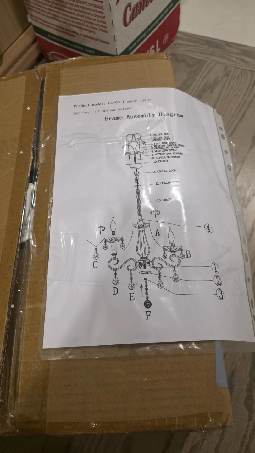 Chandelier Model CL-0011