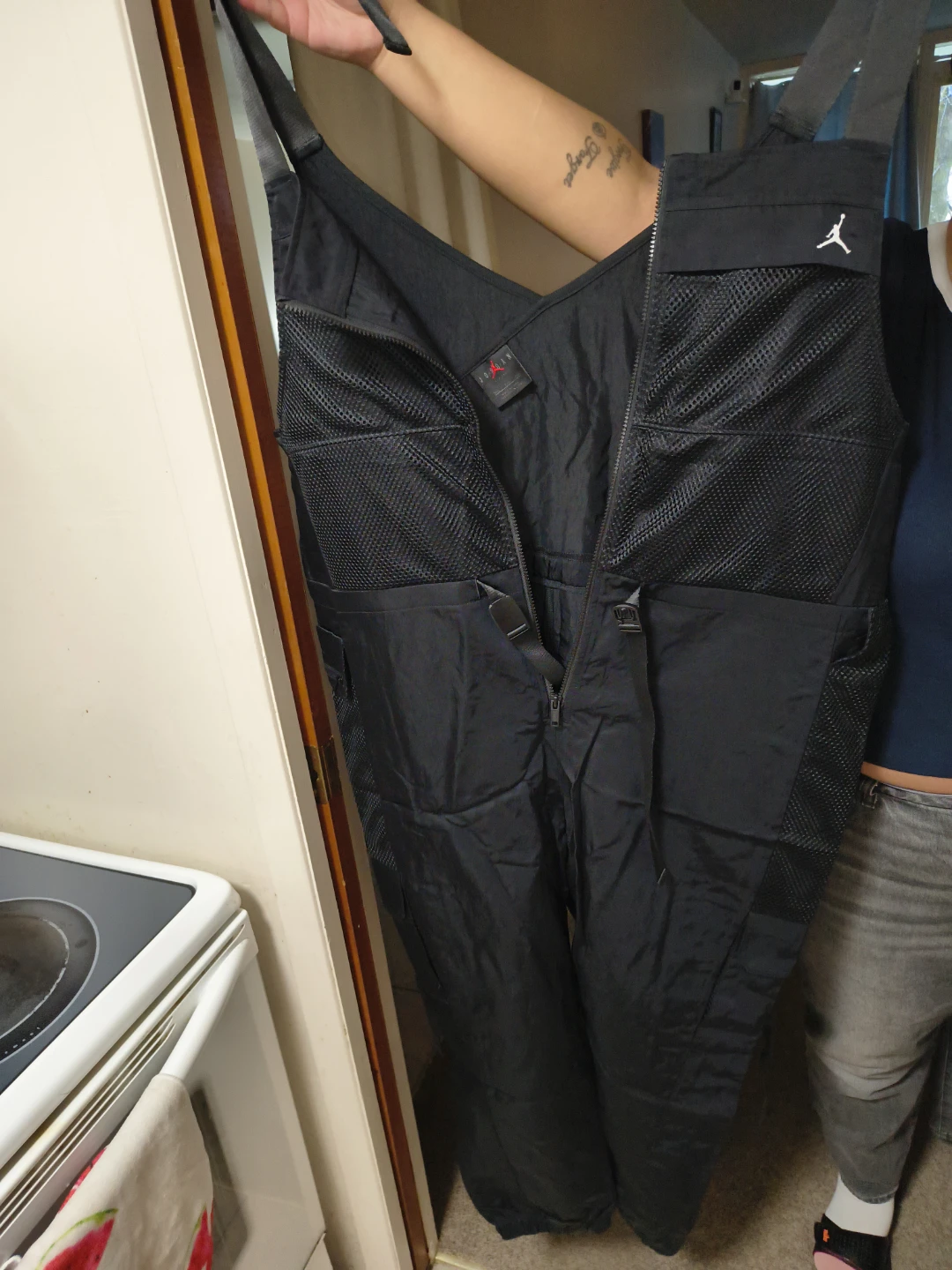 Jordan Black women's overalls 2xl - photo 2