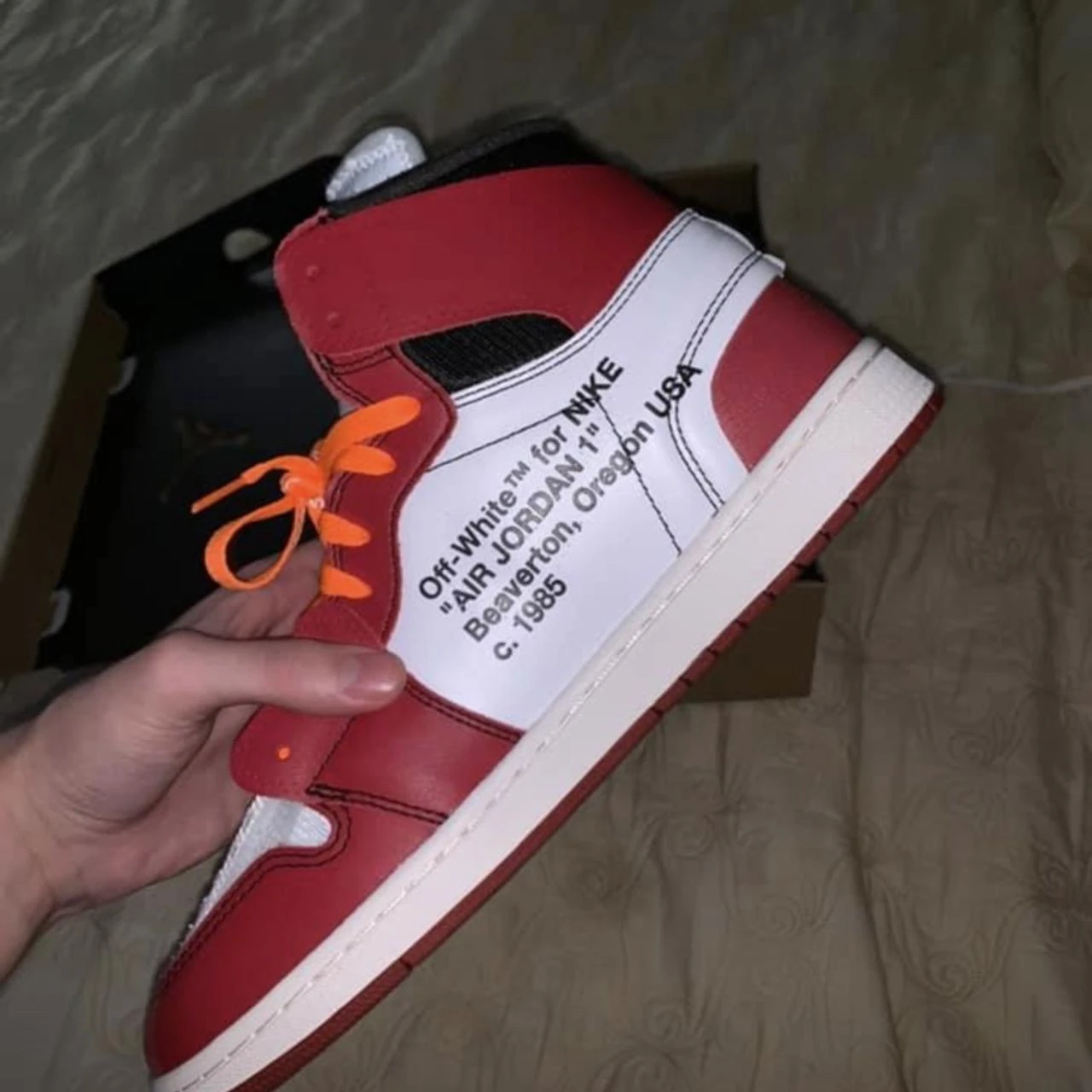 Off-White x Nike Air Jordan 1 Sneakers