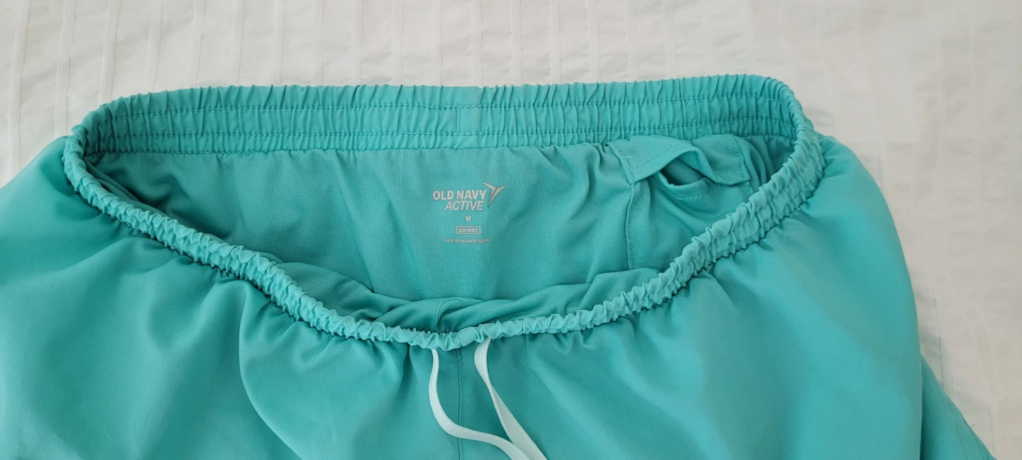 Old Navy Active Teal Running Shorts - Medium - photo 2