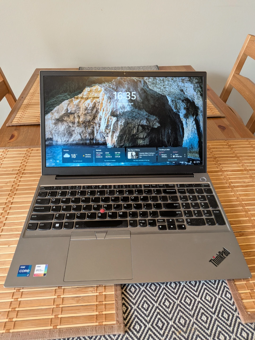Laptop - Lenovo ThinkPad E15 Gen 4 - i7, 16GB RAM, 256GB SSD