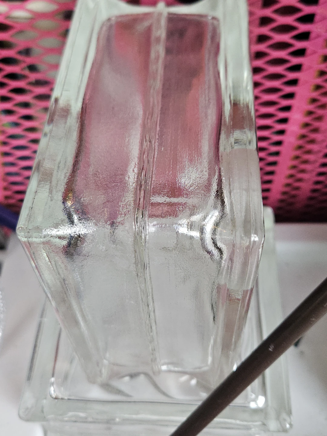 Glass Block with Hole - photo 2