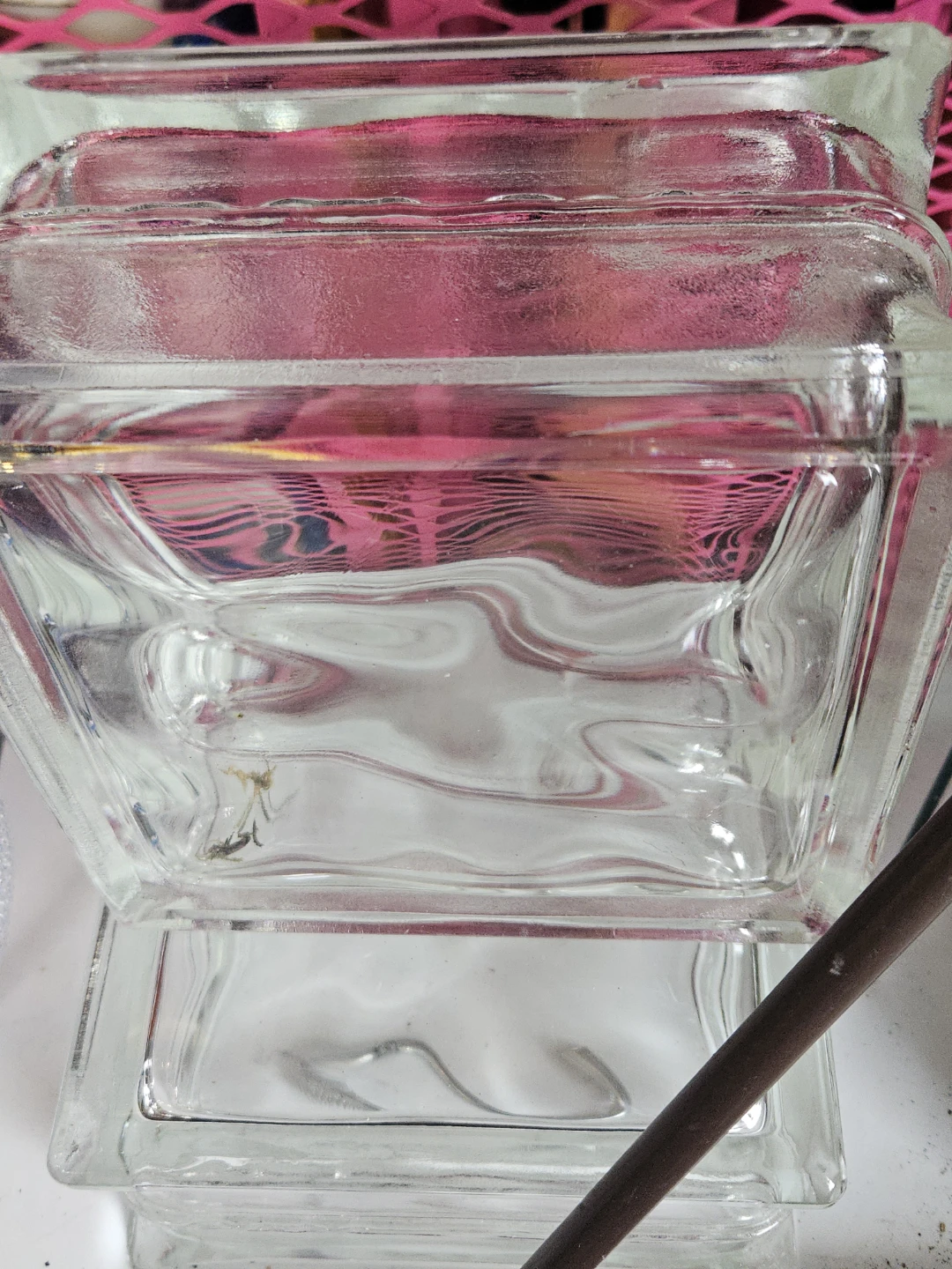 Glass Block with Hole - photo 3