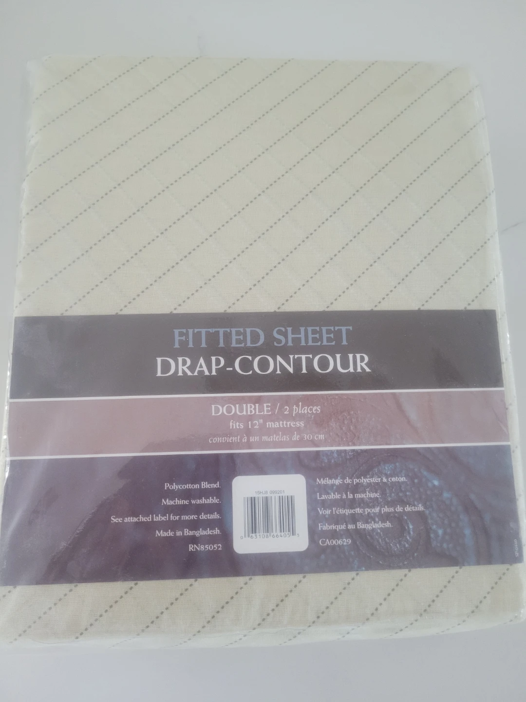 Fitted Sheet Double/2 Places - Polycotton Blend