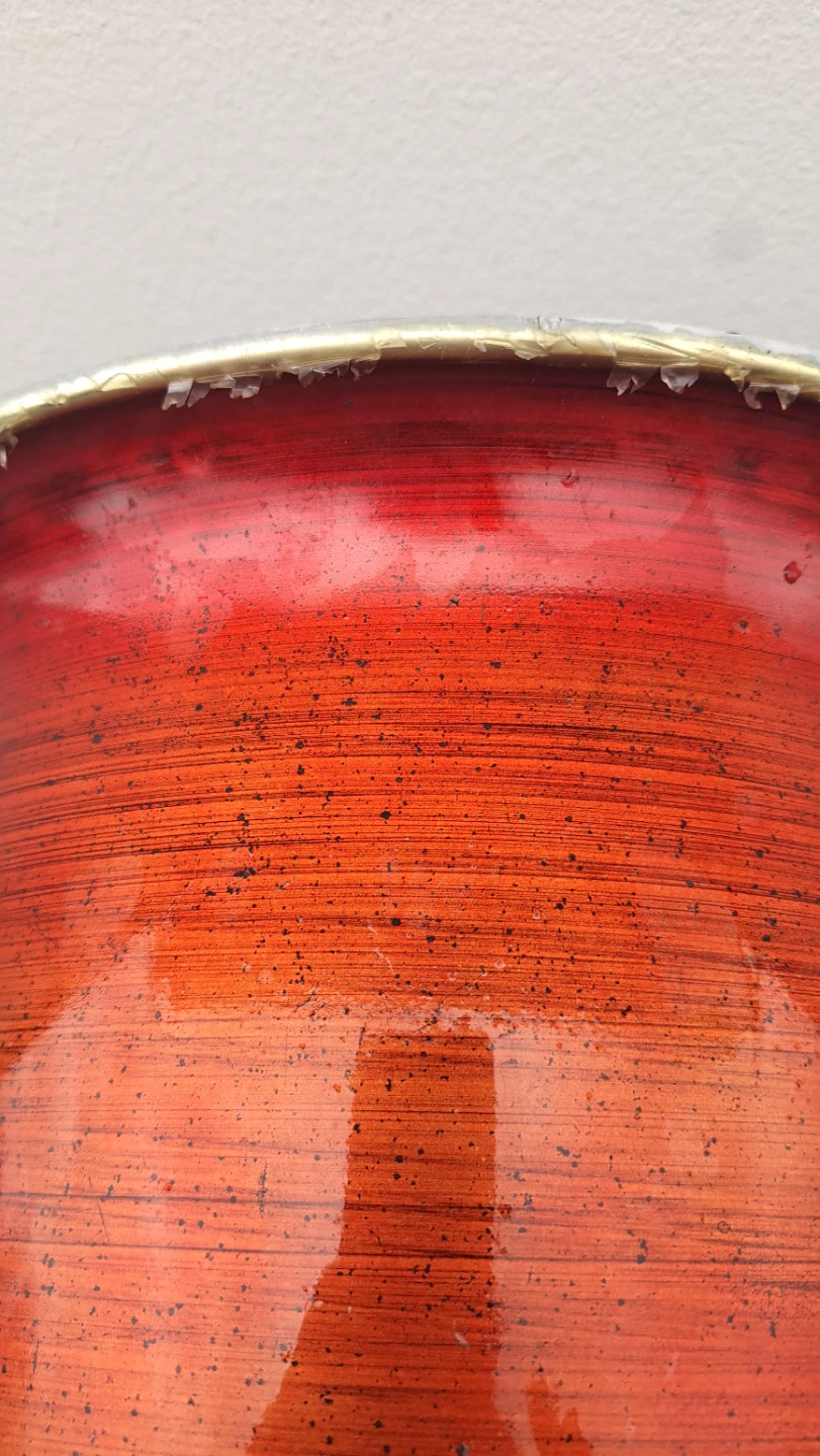 14" Red Planter Pot - photo 4