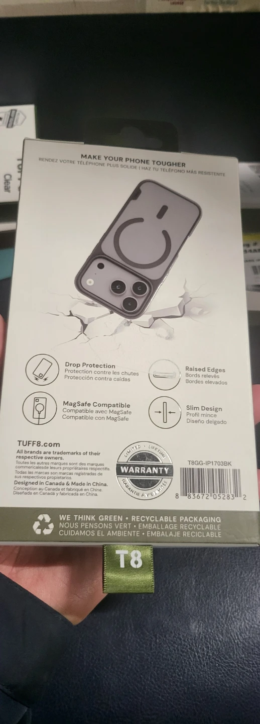 TUFF8 GlideGuard iPhone 17 Pro Case - photo 2