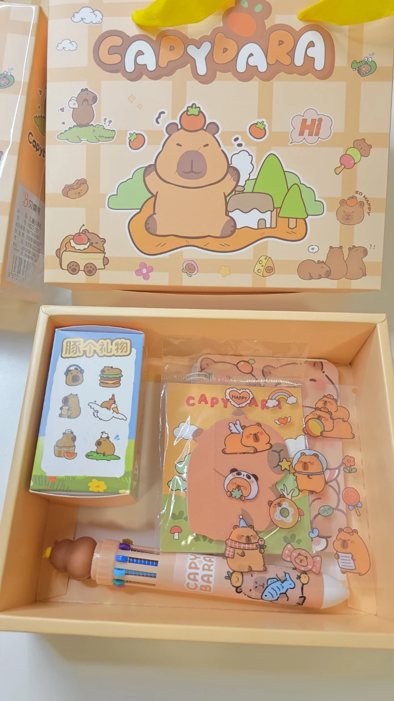 Goodie bag Capybara Stationery Gift Set - photo 2