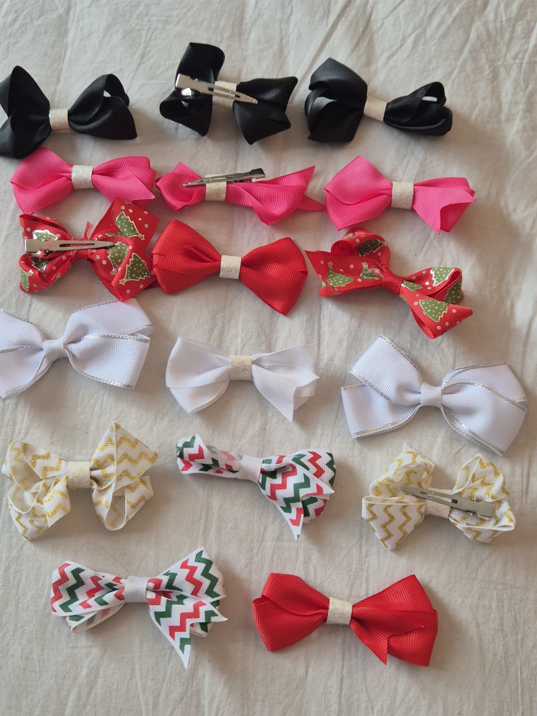 Assorted Girls Hair Bows Clips
