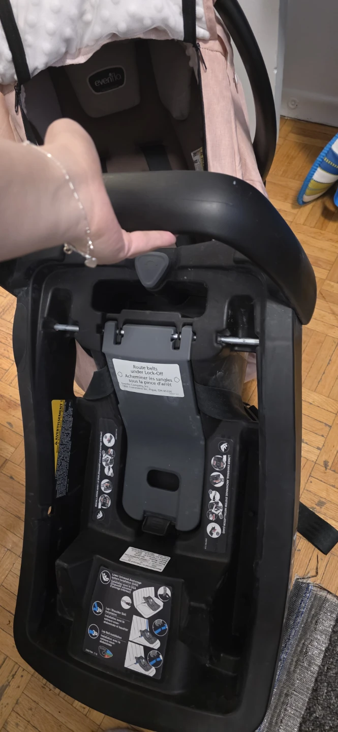 Evenflo LiteMax Infant Car Seat Base - photo 3