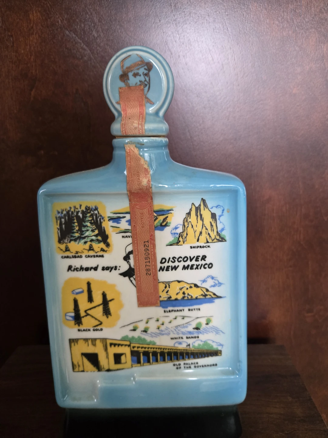 Beam "Discover New Mexico" Bourbon Whiskey Decanter - photo 3