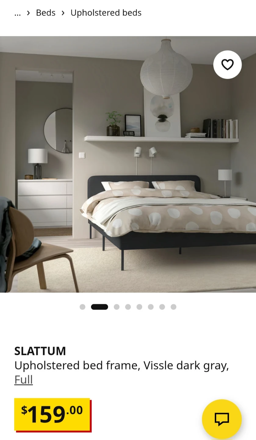 Spring Mattress and Bed Frame (Full size) - photo 5