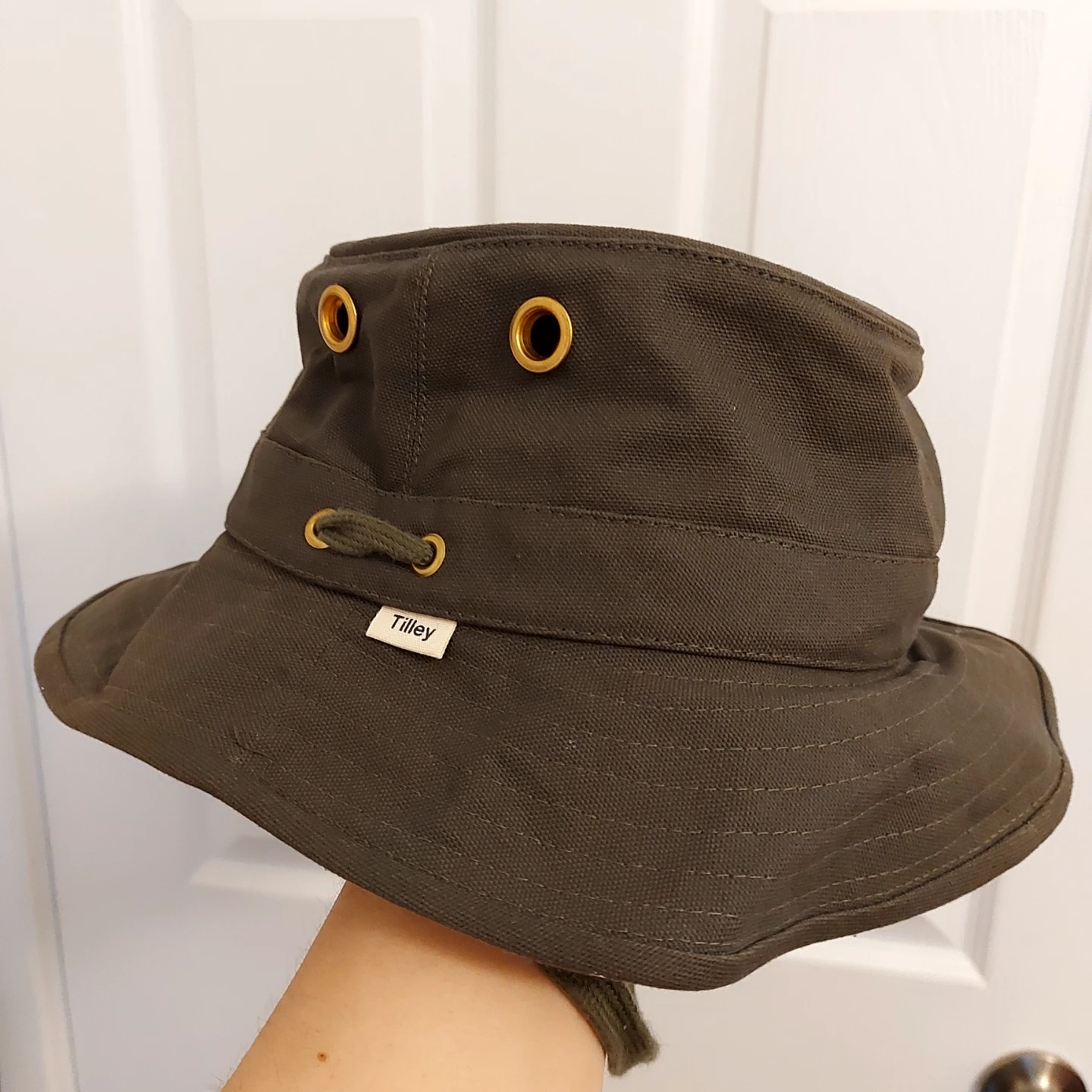 Tilley Hat - Olive Green - Size 7 3/8