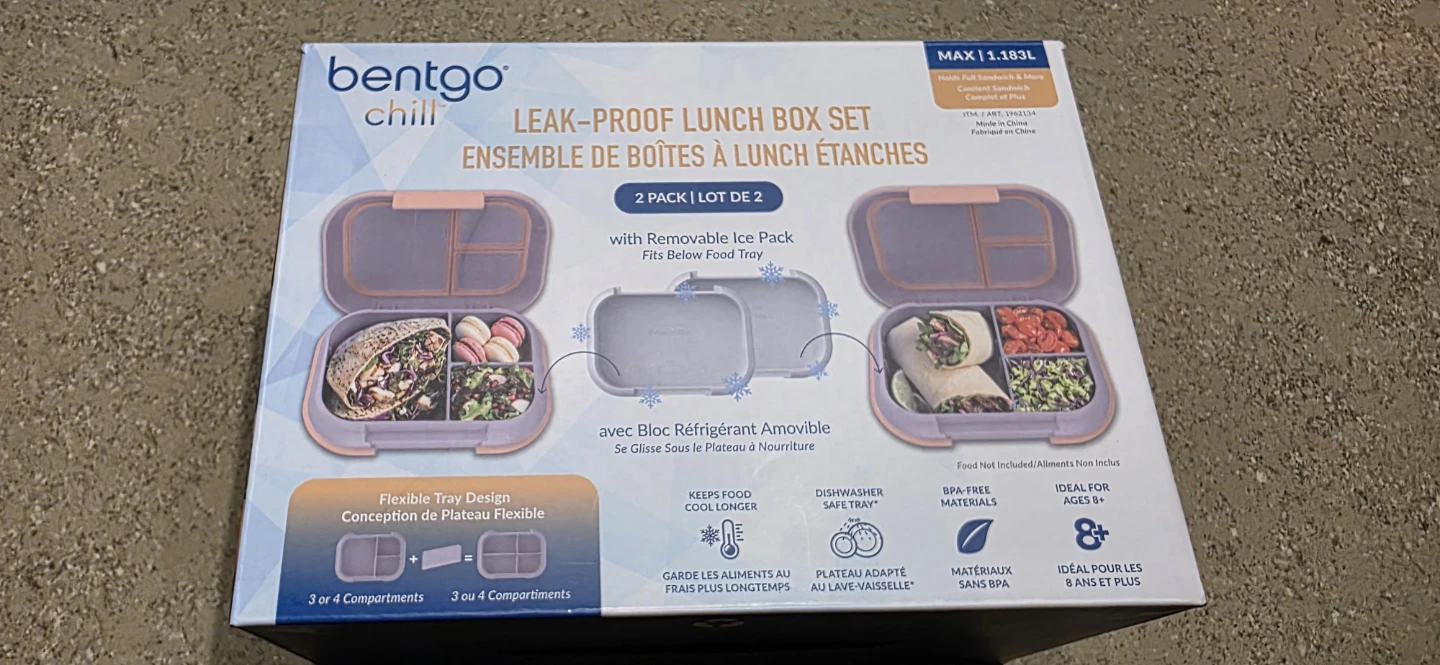 Bentgo Chill Leak-Proof Lunch Box Set