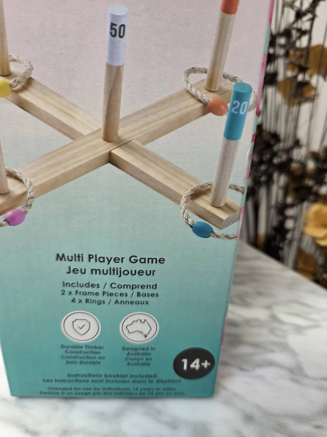 Sun & Bliss Outdoor Ring Toss Game Set - photo 2
