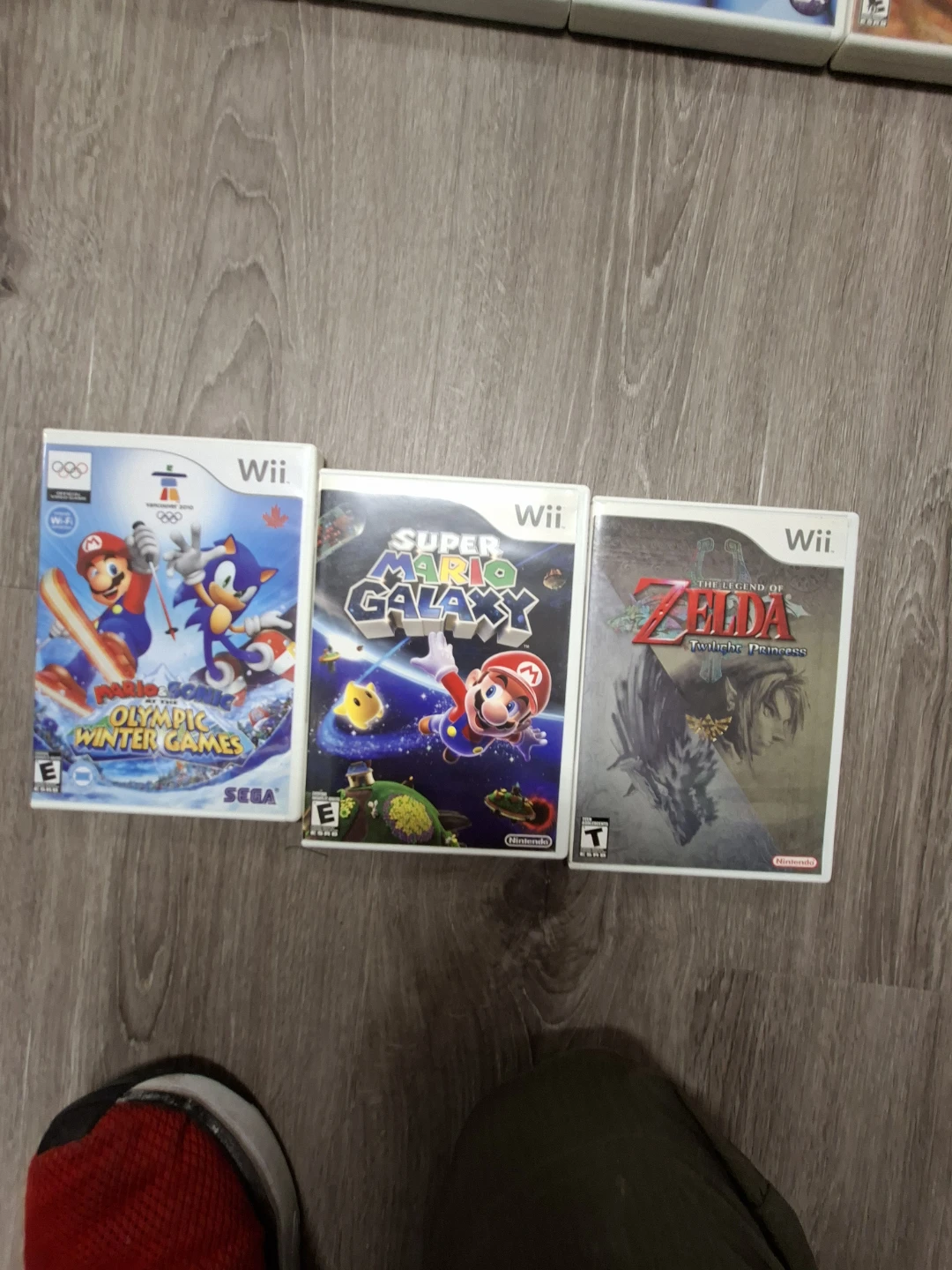 Mario & Sonic Olympic Winter Games, Mario galaxy,Zelda