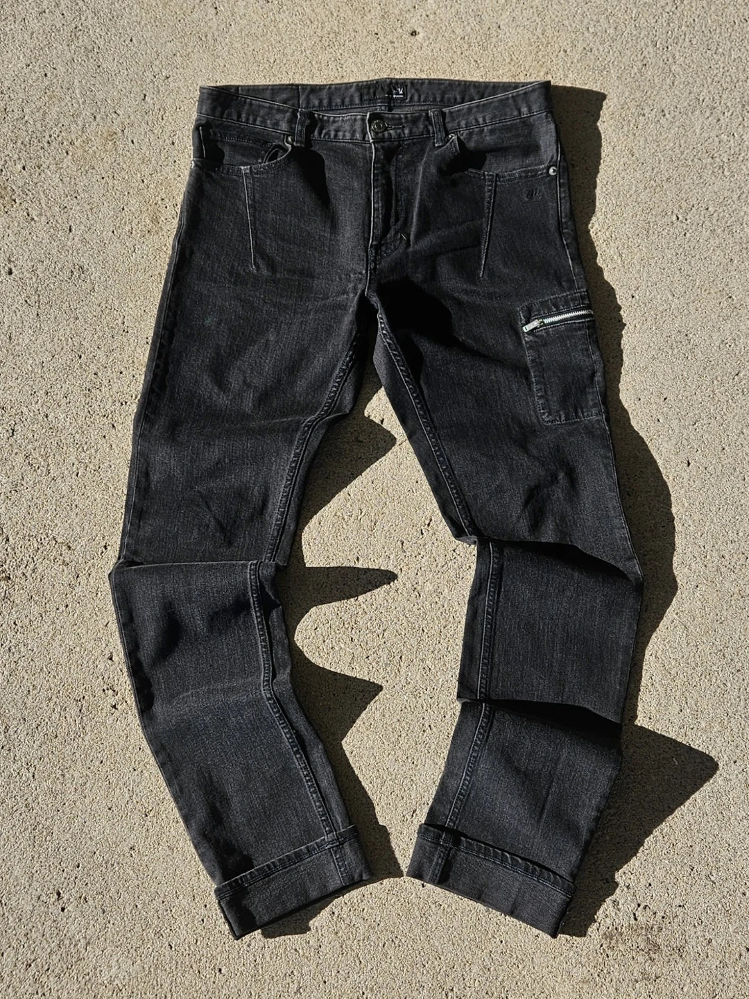 Authentic Uniqlo X Undercover 2012 Black Men's Jeans