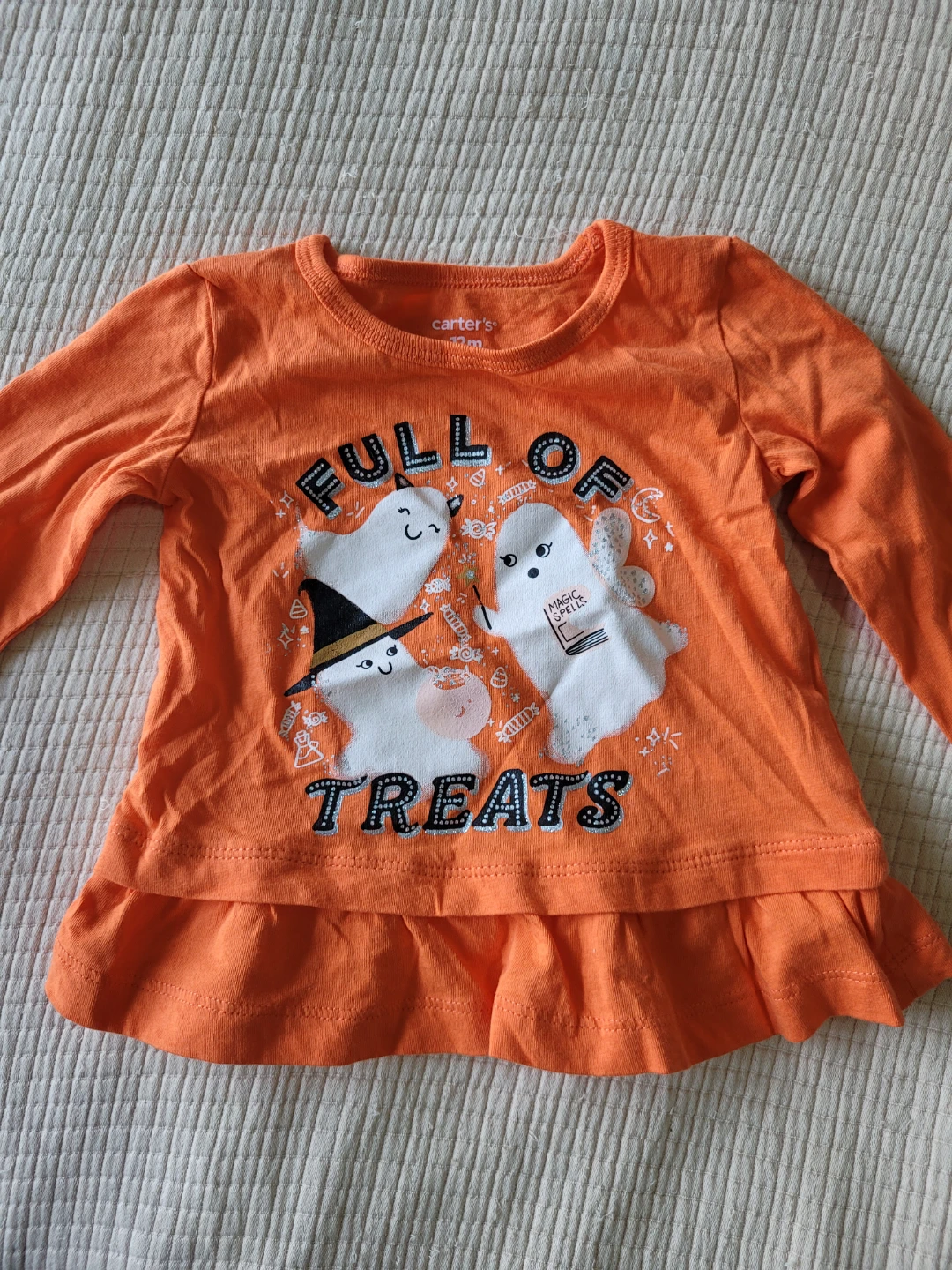 Carter's Toddler Girls Halloween shirt- 12 Months - photo 2