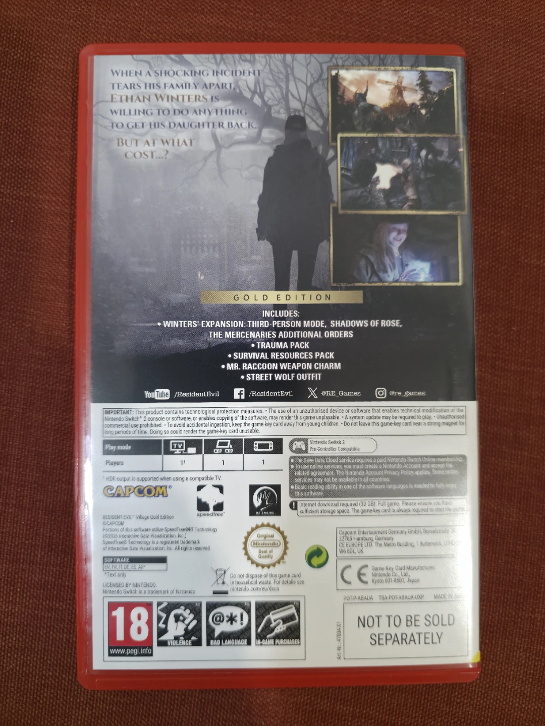 Resident Evil Village Gold Edition - Nintendo Switch 2 - photo 2
