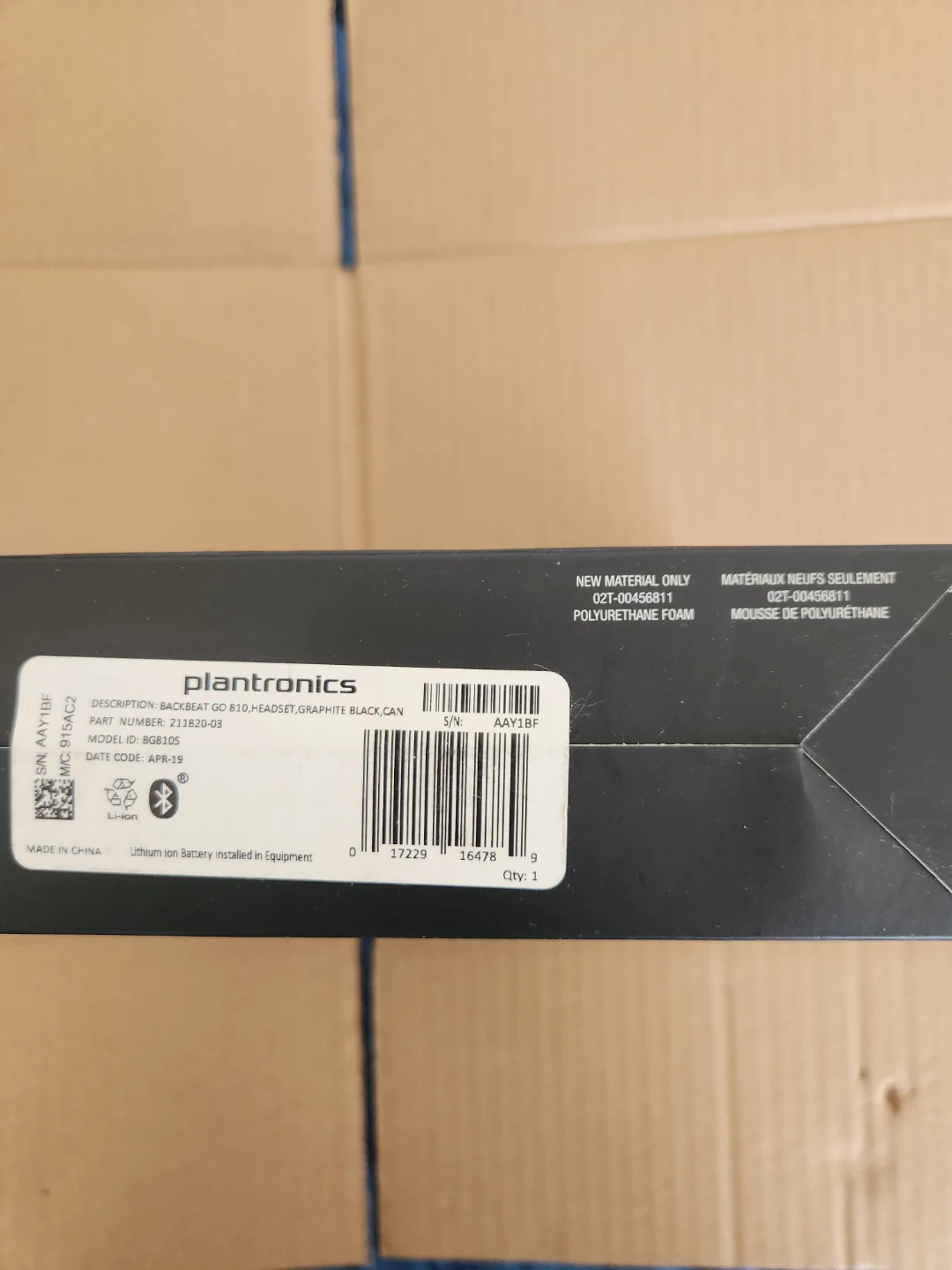 Plantronics BackBeat GO 810 Noise Cancelling Headphones - photo 5