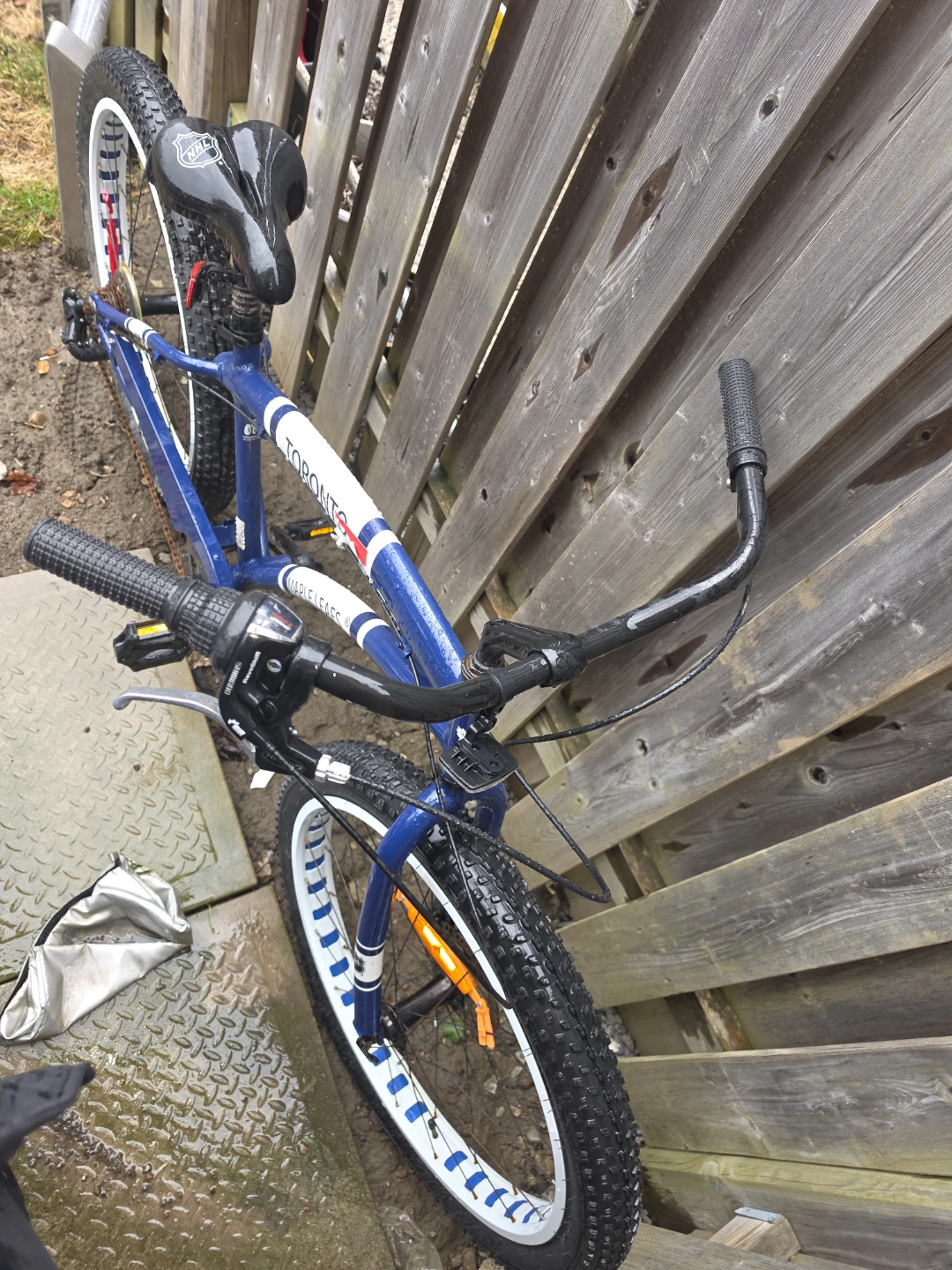 Blue Fat Tire Bike - photo 2